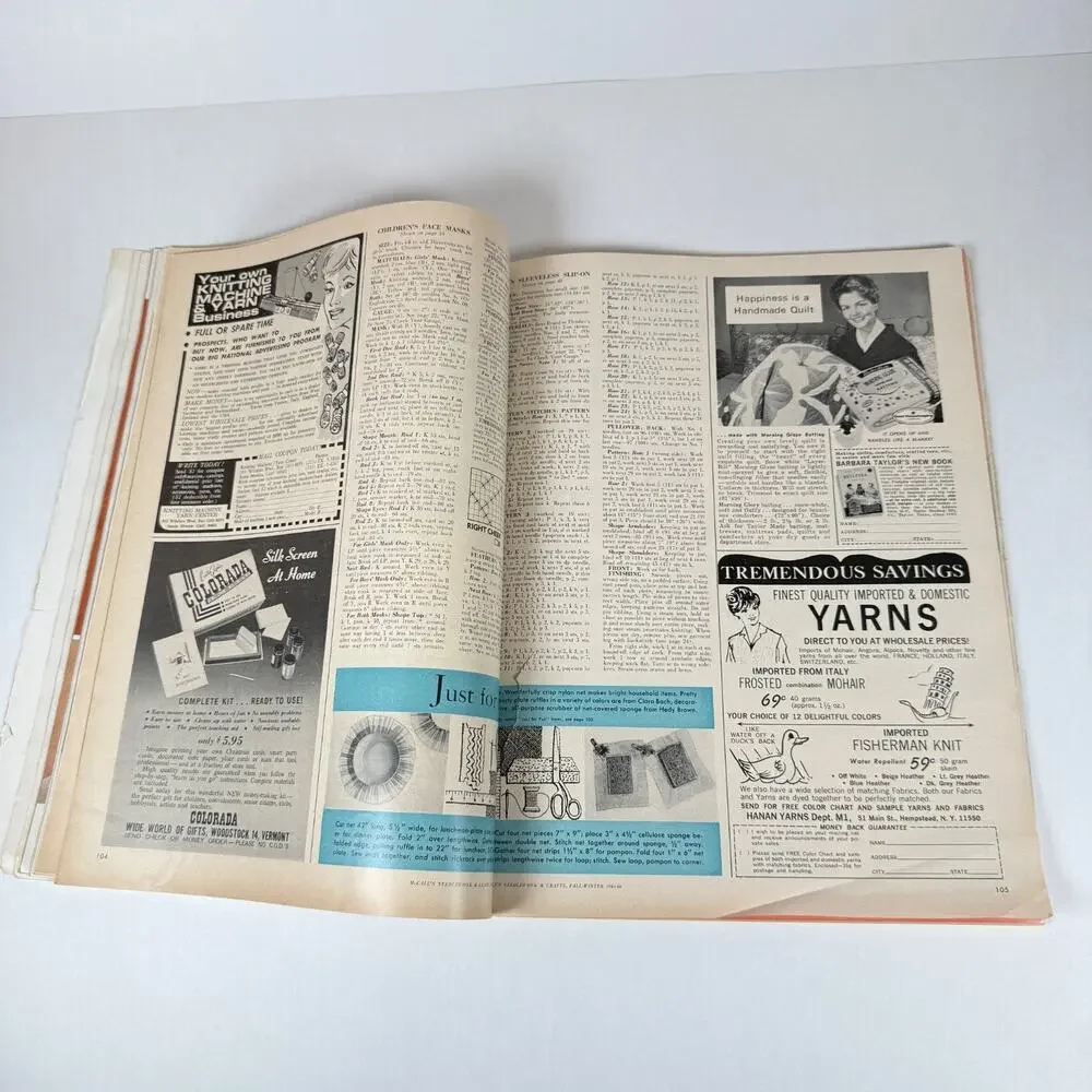 McCall's Needlework & Crafts, Fall-Winter 1965-66 Vintage magazine